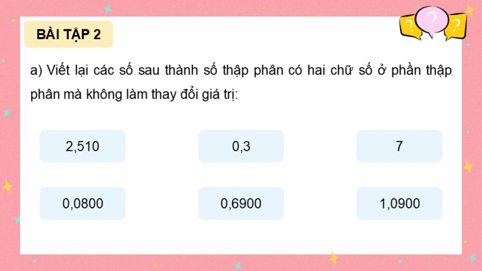 Giáo án điện tử Toán 5 cánh diều Bài 84: Ôn tập về số thập phân và các phép tính với số thập phân