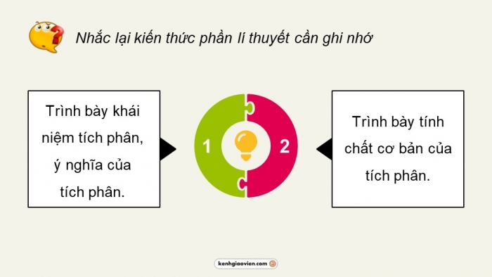 Giáo án PPT dạy thêm Toán 12 chân trời Bài 2: Tích phân