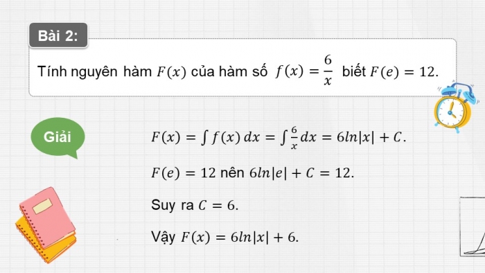 Giáo án PPT dạy thêm Toán 12 chân trời Bài tập cuối chương IV