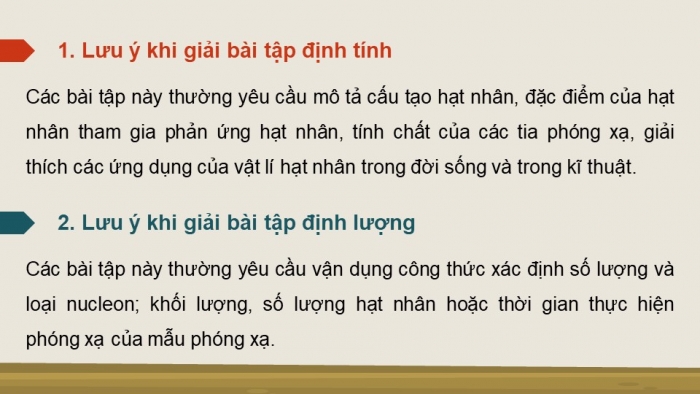 Giáo án điện tử Vật lí 12 cánh diều Bài tập Chủ đề 4