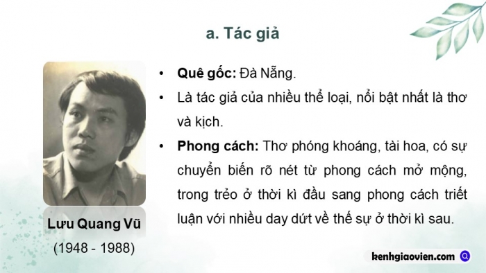 Giáo án PPT dạy thêm Ngữ văn 12 Kết nối bài 9: Hồn Trương Ba, da hàng thịt (Trích – Lưu Quang Vũ)