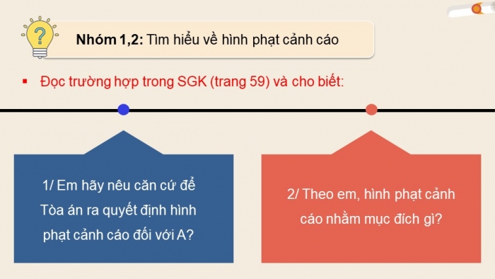 Giáo án điện tử chuyên đề Kinh tế pháp luật 10 kết nối Bài 7: Pháp luật hình sự liên quan đến người chưa thành niên (P2)