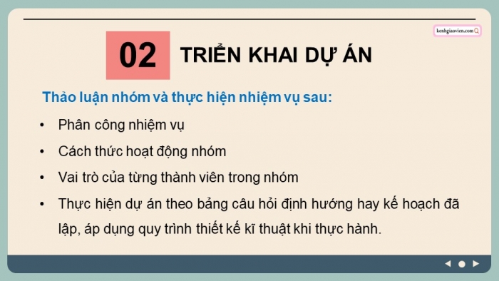 Giáo án điện tử chuyên đề Thiết kế và Công nghệ 10 kết nối Bài 6: Dự án Thiết kế hệ thống điều khiển đơn giản cho ngôi nhà thông minh