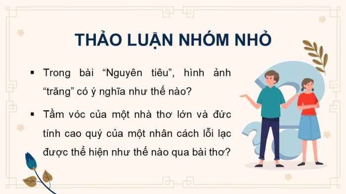 Giáo án PPT dạy thêm Ngữ văn 12 chân trời Bài 8: Nguyên tiêu (Hồ Chí Minh)