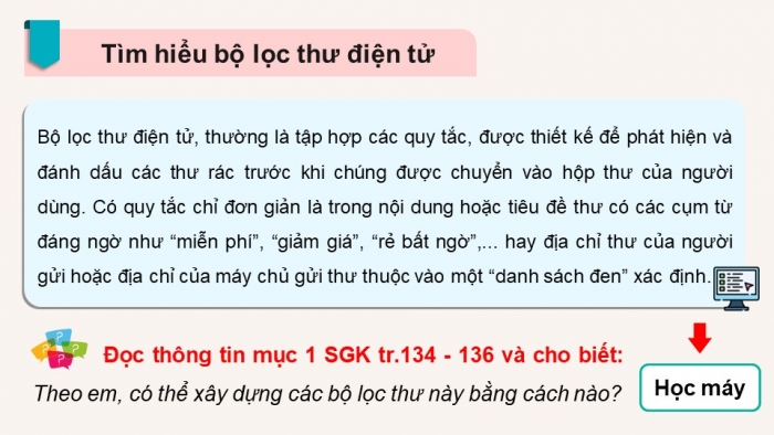 Giáo án điện tử Khoa học máy tính 12 kết nối Bài 25: Làm quen với Học máy