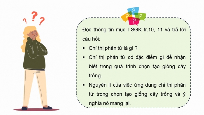 Giáo án điện tử chuyên đề Công nghệ trồng trọt 10 kết nối Bài 2: Một số ứng dụng công nghệ sinh học trong chọn tạo giống cây trồng