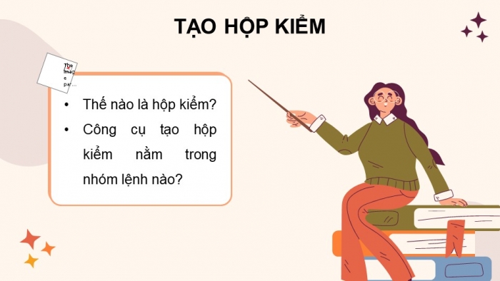 Giáo án điện tử chuyên đề Tin học ứng dụng 10 kết nối Bài 2: Tạo biểu mẫu khách hàng với hộp kiểm