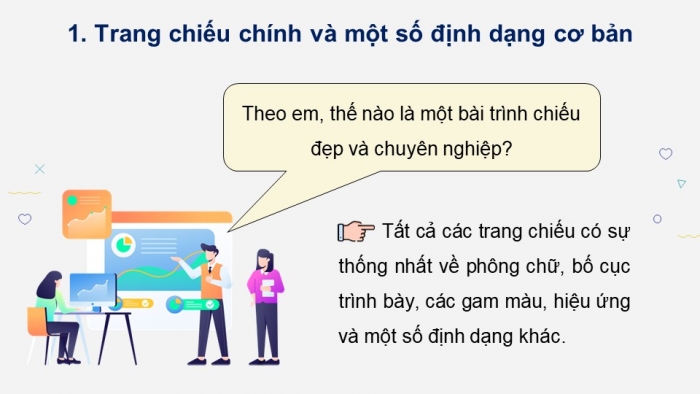 Giáo án điện tử chuyên đề Tin học ứng dụng 10 kết nối Bài 1: Xây dựng ý tưởng, cấu trúc bài trình chiếu