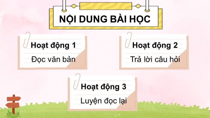 Giáo án điện tử Tiếng Việt 5 chân trời Bài 1: Lời hứa