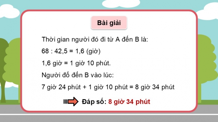 Giáo án PPT dạy thêm Toán 5 Kết nối bài 73: Ôn tập toán chuyển động đều