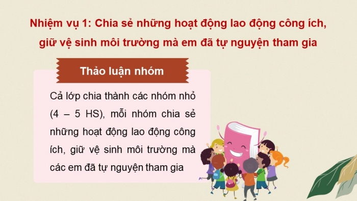 Giáo án điện tử Hoạt động trải nghiệm 5 chân trời bản 2 Chủ đề 8 Tuần 30