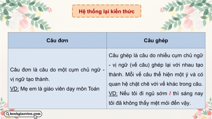 Giáo án PPT dạy thêm Tiếng Việt 5 cánh diều Bài 15: Ôn tập giữa học kì II (Tiết 1)