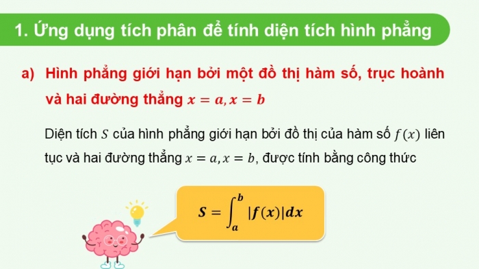 Giáo án PPT dạy thêm Toán 12 kết nối Bài 13: Ứng dụng hình học của tích phân