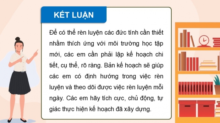 Giáo án điện tử Hoạt động trải nghiệm 5 cánh diều Chủ đề 9: Thích ứng với môi trường học tập mới - Tuần 34