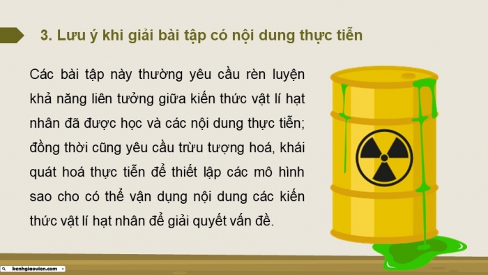 Giáo án điện tử Vật lí 12 cánh diều Bài tập Chủ đề 4