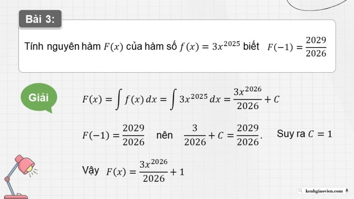 Giáo án PPT dạy thêm Toán 12 chân trời Bài tập cuối chương IV