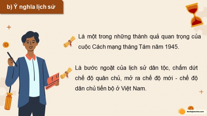 Giáo án điện tử chuyên đề Lịch sử 10 kết nối CĐ 3 P2: Nhà nước Việt Nam từ năm 1945 đến nay; P3 Một số bản hiến pháp ...