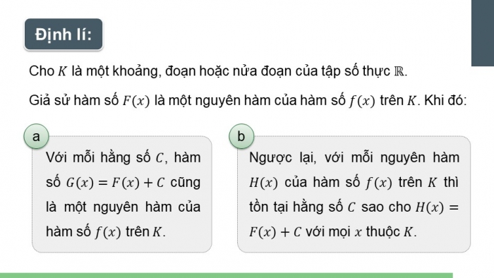 Giáo án PPT dạy thêm Toán 12 cánh diều Bài 1: Nguyên hàm