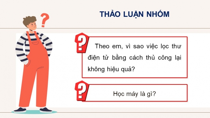 Giáo án điện tử Khoa học máy tính 12 kết nối Bài 25: Làm quen với Học máy