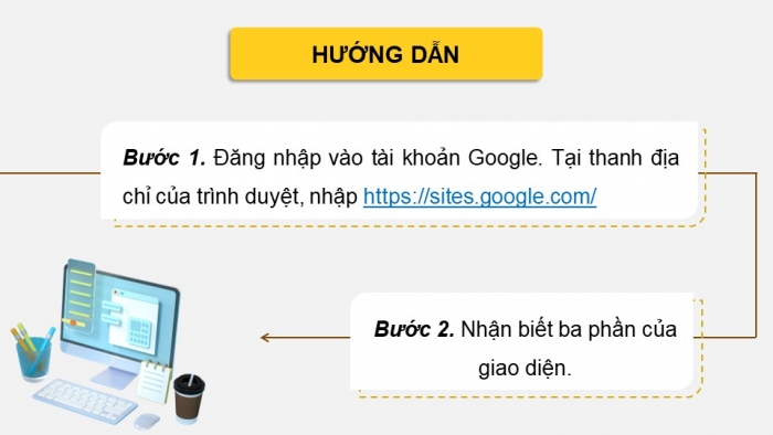 Giáo án điện tử Tin học ứng dụng 12 kết nối Bài 24: Xây dựng phần đầu trang web