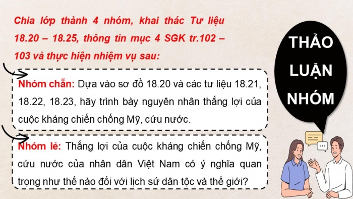 Giáo án điện tử Lịch sử 9 chân trời Bài 18: Việt Nam từ năm 1965 đến năm 1975 (P4)