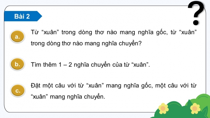 Giáo án điện tử Tiếng Việt 5 chân trời Bài Ôn tập cuối năm học (Tiết 2)