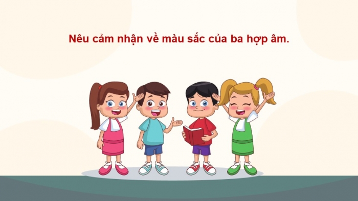 Giáo án điện tử Âm nhạc 9 chân trời Bài 18: Lí thuyết âm nhạc Một số hợp âm của giọng Đô trưởng và giọng La thứ