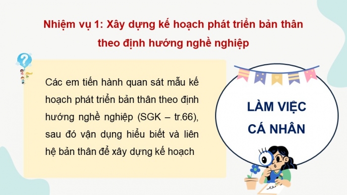 Giáo án điện tử Hoạt động trải nghiệm 9 chân trời bản 2 Chủ đề 8 Tuần 34