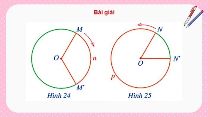 Giáo án điện tử Toán 9 cánh diều Bài 2: Phép quay