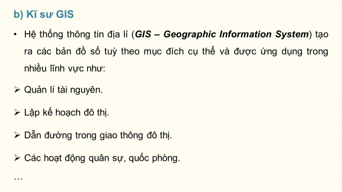 Giáo án điện tử Tin học ứng dụng 12 cánh diều Bài 2: Một số nghề khác trong ngành Công nghệ thông tin và một số nghề ứng dụng công nghệ thông tin (P2)