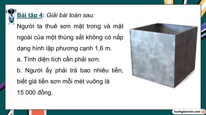 Giáo án PPT dạy thêm Toán 5 Cánh diều bài 61: Luyện tập chung