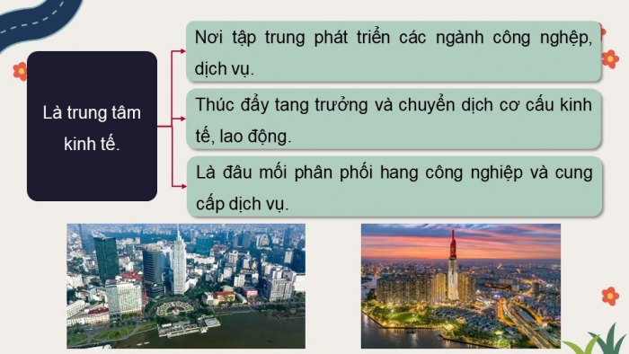 Giáo án điện tử Lịch sử 9 cánh diều Chủ đề chung 1: Đô thị - Lịch sử và hiện đại