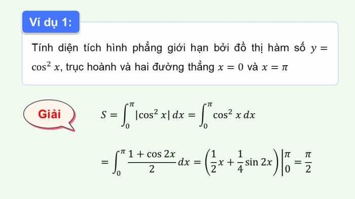 Giáo án PPT dạy thêm Toán 12 kết nối Bài 13: Ứng dụng hình học của tích phân