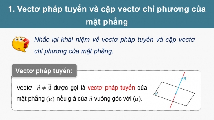 Giáo án PPT dạy thêm Toán 12 kết nối Bài 14: Phương trình mặt phẳng