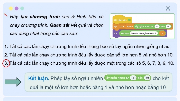 Giáo án điện tử Tin học 5 cánh diều Chủ đề F Bài 11: Các phép so sánh