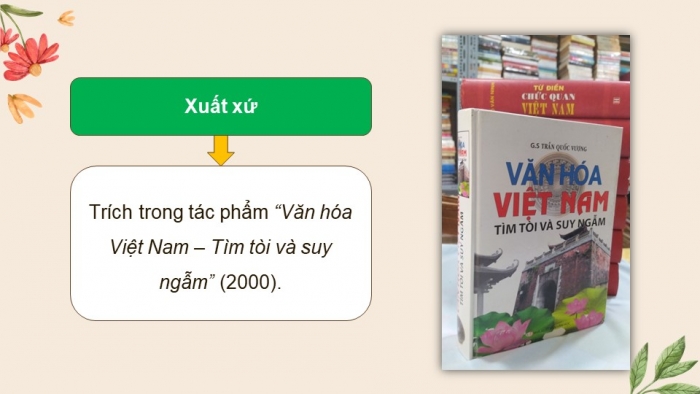 Giáo án PPT dạy thêm Ngữ văn 9 Kết nối bài 9: Văn hóa hoa – cây cảnh (Trần Quốc Vượng)