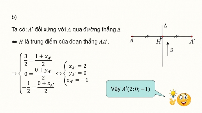 Giáo án PPT dạy thêm Toán 12 kết nối Bài 15: Phương trình đường thẳng trong không gian (P2)