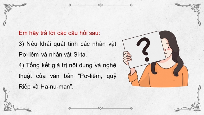 Giáo án PPT dạy thêm Ngữ văn 9 Chân trời bài 9: Pơ-liêm, quỷ Riếp và Ha-nu-man (Lưu Quang Thuận – Lưu Quang Vũ)