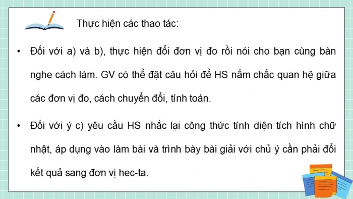 Giáo án điện tử Toán 5 cánh diều Bài 87: Ôn tập về đo lường