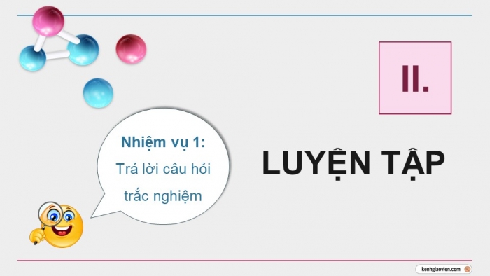 Giáo án điện tử Hoá học 12 chân trời Bài Ôn tập Chương 8