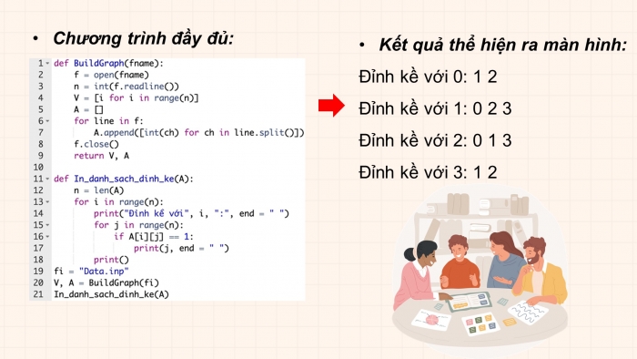 Giáo án điện tử chuyên đề Khoa học máy tính 12 kết nối Bài 13: Thực hành thiết lập đồ thị