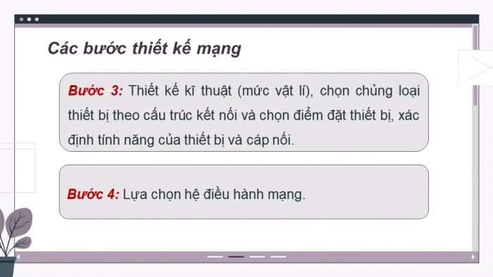 Giáo án điện tử Khoa học máy tính 12 kết nối Bài 24: Sơ bộ về thiết kế mạng