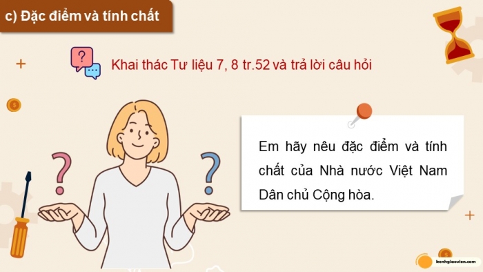 Giáo án điện tử chuyên đề Lịch sử 10 kết nối CĐ 3 P2: Nhà nước Việt Nam từ năm 1945 đến nay; P3 Một số bản hiến pháp ...