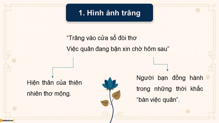 Giáo án PPT dạy thêm Ngữ văn 12 chân trời Bài 8: Nguyên tiêu (Hồ Chí Minh)