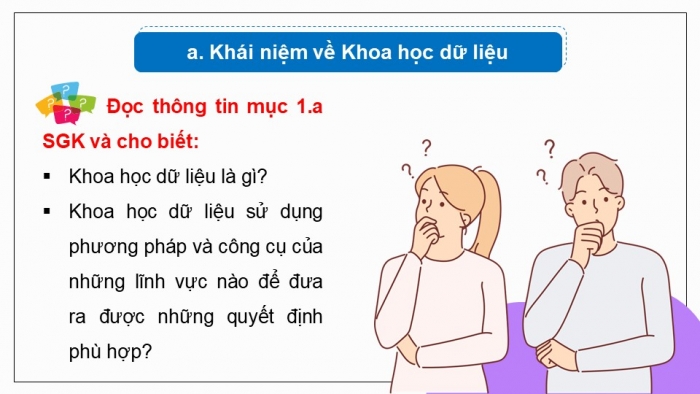 Giáo án điện tử Khoa học máy tính 12 kết nối Bài 26: Làm quen với Khoa học dữ liệu