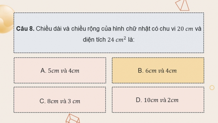 Giáo án PPT dạy thêm Toán 9 Kết nối bài tập cuối chương VI