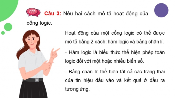 Giáo án điện tử Công nghệ 12 Điện - Điện tử Cánh diều Bài Ôn tập chủ đề 8