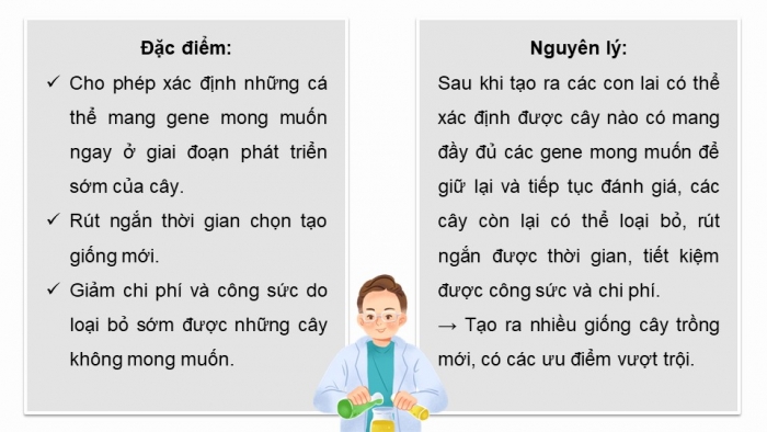 Giáo án điện tử chuyên đề Công nghệ trồng trọt 10 kết nối Bài 2: Một số ứng dụng công nghệ sinh học trong chọn tạo giống cây trồng