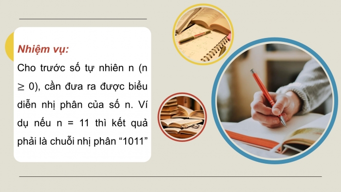 Giáo án điện tử chuyên đề Khoa học máy tính 11 kết nối Bài 5: Thực hành thiết kế thuật toán theo kĩ thuật đệ quy