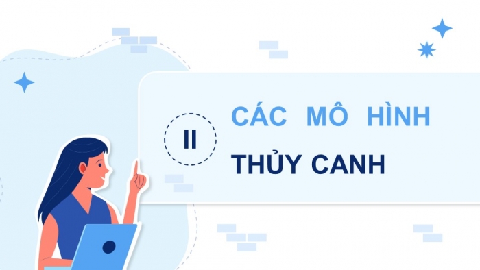 Giáo án điện tử chuyên đề Sinh học 11 chân trời Bài 3: Thuỷ canh theo hướng phát triển nông nghiệp sạch